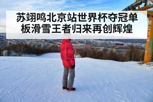 苏翊鸣北京站世界杯夺冠单板滑雪王者归来再创辉煌